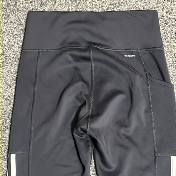 🌸4/$20🌸Adidas Climalite Black Leggings Size Medium EUC - Picture 4 of 6